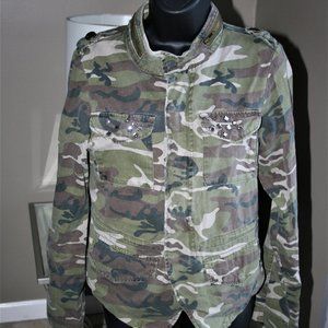 Military Style Jacket - Women